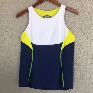 Lucky In Love, athletic tank top.  Size large.